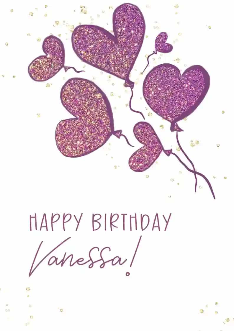 Hati ungu berkilauan