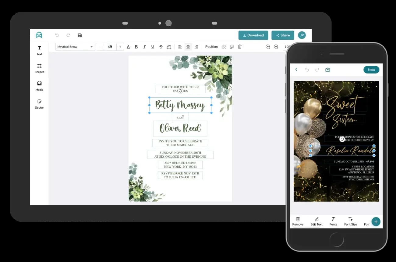 free invitation maker