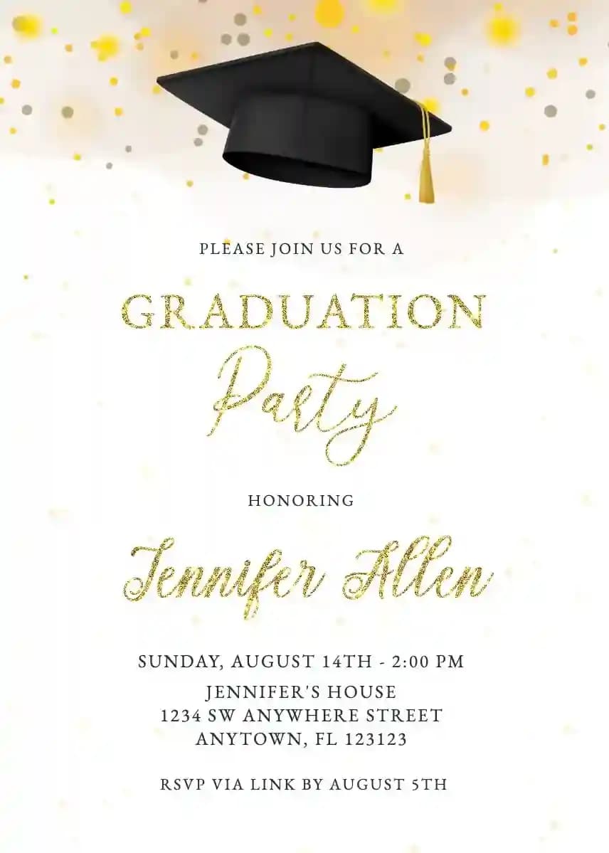 Graduation invite - Graduation Party Invitations