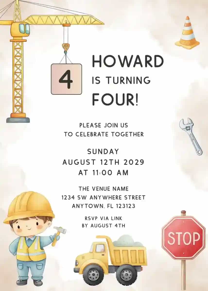 Construction Celebration